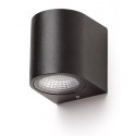 PIA up-down væglampe 2 x 3W LED - Antracit