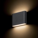 KUBI ll up-down væglampe 2 x 3W LED - Antracit