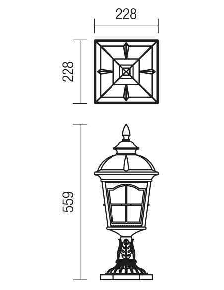 Bedlampe led udendørslamper