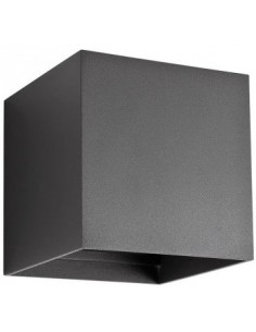 Udendørs væglampe led up down