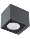 TEKO Up-Down Væglampe i aluminium H9,1 cm 2 x 6W COB LED - Mat mørkegrå