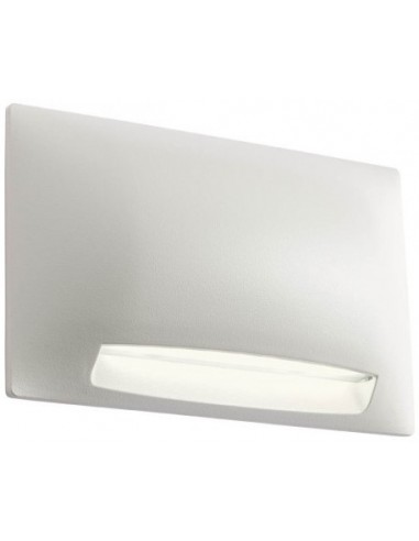 Billede af SLOT Væglampe i aluminium B13,5 cm 1 x 4W SMD LED - Mat hvid