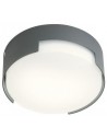 SKOR Loftlampe i aluminium og polycarbonat Ø15 cm 1 x 12W SMD LED - Mat mørkegrå