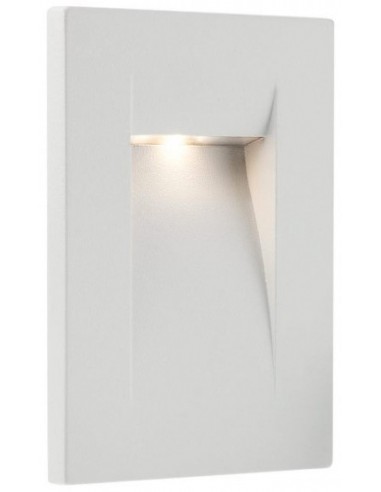 Se INNER Væglampe til indbygning B7,5 cm 1 x 3W CREE LED - Mat hvid hos Lepong.dk