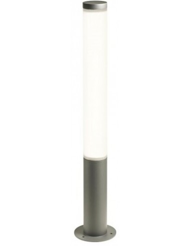 Se HINT Bedlampe i aluminium og polycarbonat H100 cm 1 x 30W SMD LED - Mat mørkegrå hos Lepong.dk