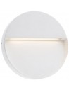 EVEN Væglampe i aluminium Ø21,5 cm 1 x 9W SMD LED - Mat hvid