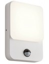 COLIN Væglampe med sensor i aluminium og polycarbonat H20,6 cm 1 x 9W SMD LED - Mat hvid
