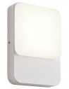 COLIN Væglampe i aluminium og polycarbonat H20,6 cm 1 x 9W SMD LED - Mat hvid