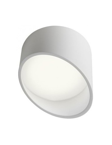 Se UTO Påbygningsspot i aluminium og akryl Ø12 cm 1 x 12W SMD LED - Mat hvid/Hvid hos Lepong.dk