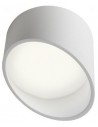 UTO Påbygningsspot i aluminium og akryl Ø12 cm 1 x 12W SMD LED - Mat hvid/Hvid