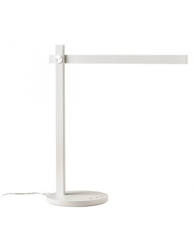 Se OMEO Skrivebordslampe i aluminium H43 cm 1 x 5,5W SMD LED - Mat hvid hos Lepong.dk