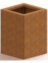 Miami højbed uden bund H80 x B30 x D30 cm i corten stål