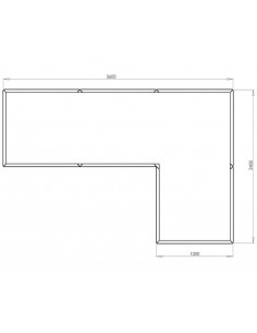 Kansas højbed uden bund H80... 2