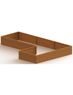 Kansas højbed uden bund H80...