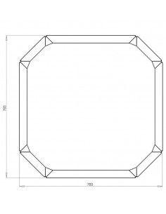 Boston højbed uden bund H60... 2