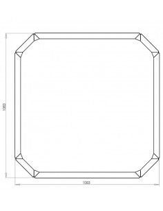 Boston højbed uden bund H40... 2