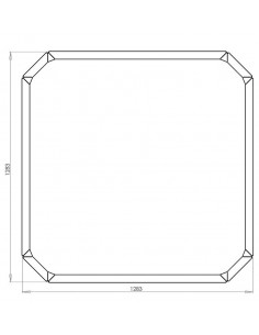 Boston højbed uden bund H40... 2