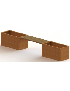 Vegas Havebænk med bund...