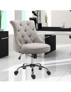 Kontorstol i linned H84 -... 2