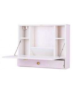 Væghængt skrivebord i...