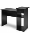 Skrivebord i møbelplade H70 - 82 x B108 cm - Sort