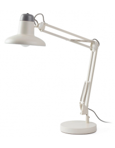 Skrivebordslampe led hvid bordlampe