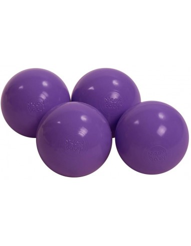Billede af 50 x Plastikbolde Ø7 cm - Violet