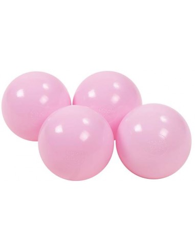 Se 50 x Plastikbolde Ø7 cm - Pastel pink hos Lepong.dk