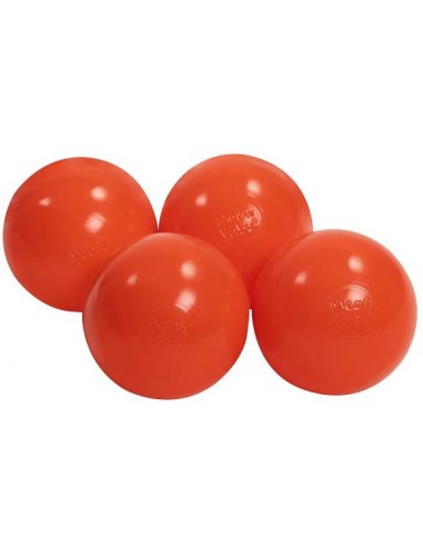 Se 50 x Plastikbolde Ø7 cm - Orange hos Lepong.dk