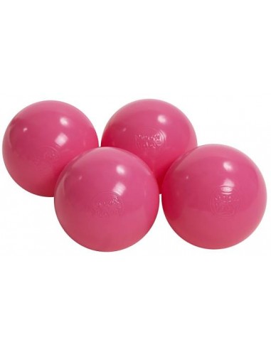 50 x Plastikbolde Ø7 cm - Lys pink