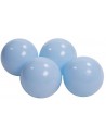 50 x Plastikbolde Ø7 cm - Babyblå