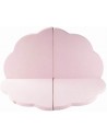 Cloud legemåtte i velour Ø160 cm - Lys pink