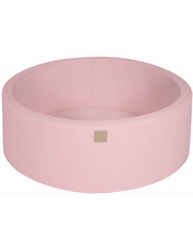 Rundt boldbassin i tekstil H30 x Ø90 cm – Lys pink