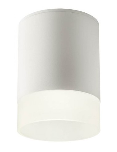 Se XILO påbygningsspot i aluminium og akryl Ø10,8 cm 1 x 15W COB LED - Mat hvid hos Lepong.dk