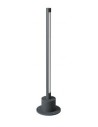 WIKI Bedlampe i aluminium og polycarbonat H50 cm 1 x 5W SMD LED - Mat mørkegrå