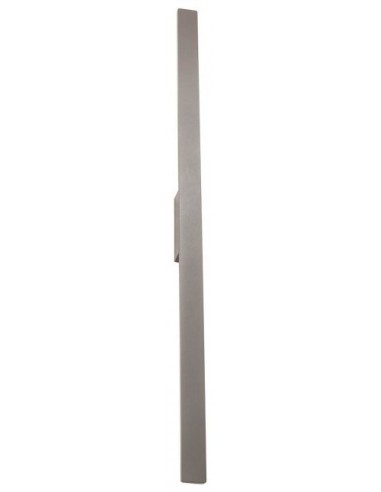 Se REFLEXA Væglampe i aluminium H144 cm 1 x 24W SMD LED - Mat mørkegrå hos Lepong.dk