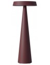 TAO Trådløs udendørs bordlampe i aluminium H30 cm 1 x 2,5W SMD LED - Mat rødlilla