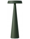 TAO Trådløs udendørs bordlampe i aluminium H30 cm 1 x 2,5W SMD LED - Mat flaskegrøn
