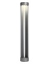 ZEUS Bedlampe i aluminium og glas H75 cm 1 x 11,5W COB LED - Mat mørkegrå