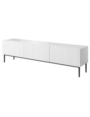 Billede af Nicole Tvbord i MDF og metal B200 cm - Sort/Hvid