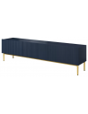 Nicole Tvbord i MDF og metal B200 cm - Guld/Navy