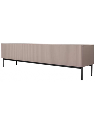 Billede af Nicole Tvbord i MDF og metal B200 cm - Sort/Rosa