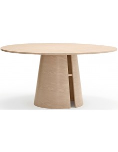 Cep rundt spisebord i ask... 2