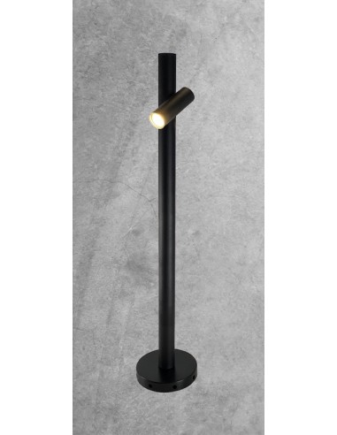 Billede af Gosen Bedlampe i stål og plexiglas H60 cm 1 x GU10 - Antracit