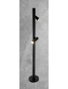 Gosen Bedlampe i stål og plexiglas H100 cm 2 x GU10 - Antracit