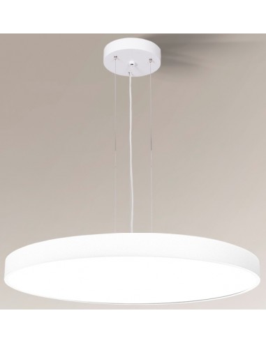 Se Nungo Loftlampe i aluminium og plexiglas Ø115 cm 115 x 0,72W LED - Mat hvid hos Lepong.dk