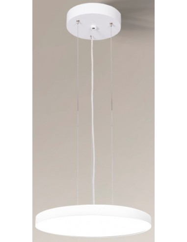 Se Nungo Loftlampe i aluminium og plexiglas Ø45 cm 16 x 0,72W LED - Mat hvid hos Lepong.dk