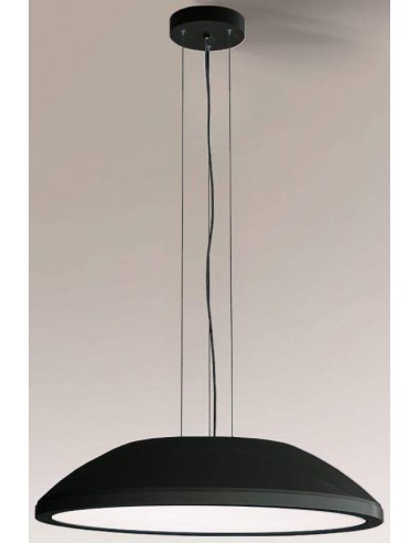 Billede af Wanto Loftlampe i aluminium og plexiglas Ø40 cm 3 x E27 - Sort