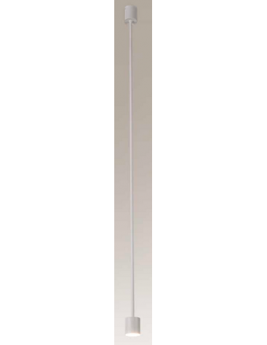 Billede af Sakata Loftlampe i aluminium Ø4,5 cm 1 x 6W LED - Mat hvid