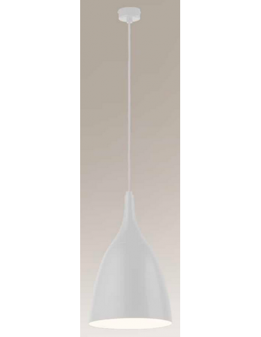 Se Nagoje Loftlampe i aluminium Ø19 cm 1 x E27 - Hvid hos Lepong.dk